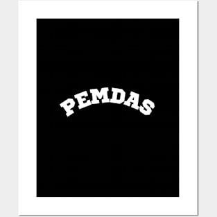 PEMDAS Posters and Art